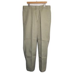 NWOT Dickies 874 Original Fit work pants khaki 38 X 32 uniform wide-tunnel loops